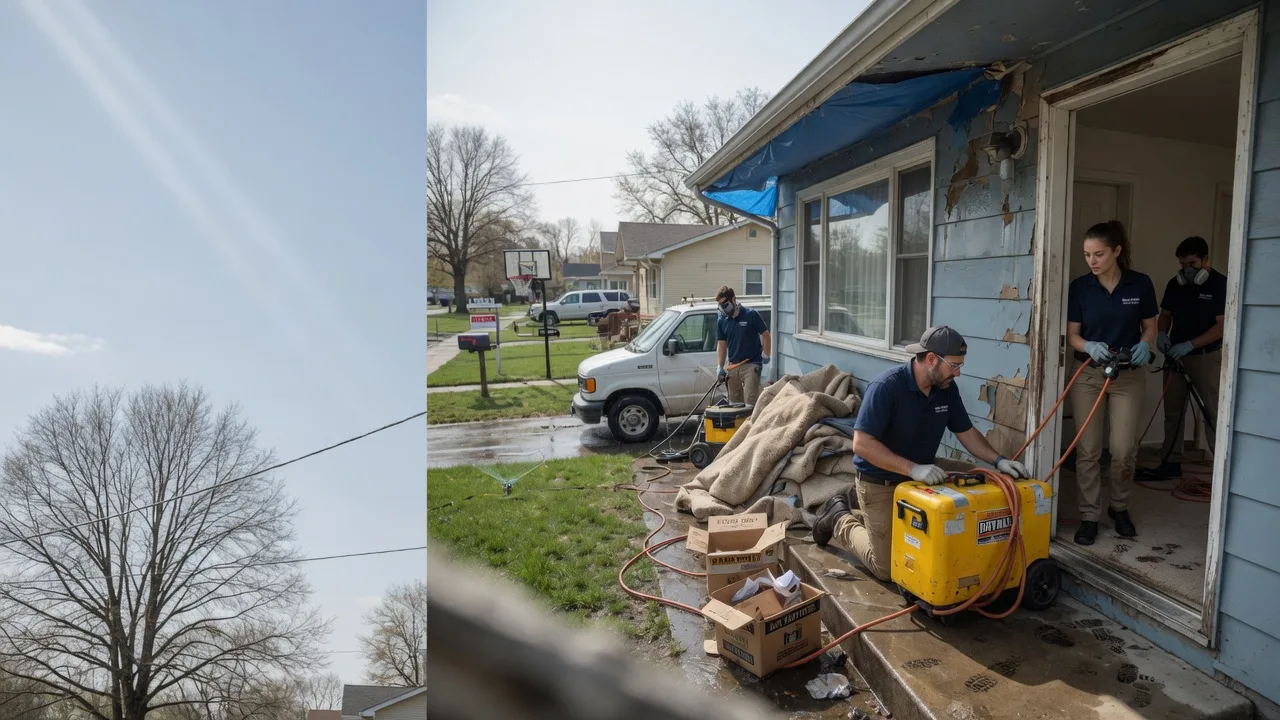 Basement Flood Cleanup in Lindale, TX near me